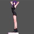 33.jpg MISATO KATSURAGI UNIFORM EVANGELION ANIME SEXY GIRL CHARACTER 3D PRINT MODEL