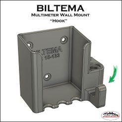 Multimeter_wall_mount_Biltema_hook .jpg Multimeter Holder BILTEMA