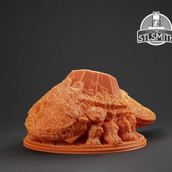 Crystal_Lizard_Render_Smith.jpg Crystal Lizard Dark Souls 3 Miniature STL