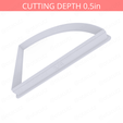 1-4_Of_Pie~4.25in-cookiecutter-only2.png Slice (1∕4) of Pie Cookie Cutter 4.25in / 10.8cm