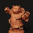 D4.32.jpg Kung Fu Panda Warrior STL | Martial Arts 3D Print | Detailed Figure