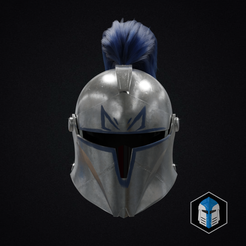 Medieval-Captain-Rex-Front.png Archivo 3D Bartok Casco Medieval Capitán Rex - Archivos de impresión 3D・Plan imprimible en 3D para descargar