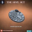 720X720-hivesetdiapo-9.jpg 3D file The Hive Set Bases (Pre-supported)・Template to download and 3D print