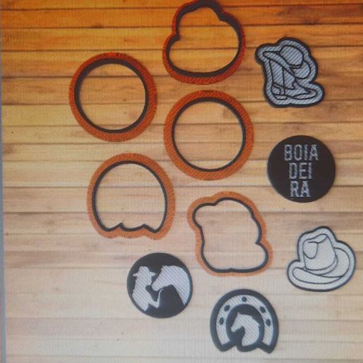 EJETORES PARA DOCINHO -TEMA BOIADEIRA