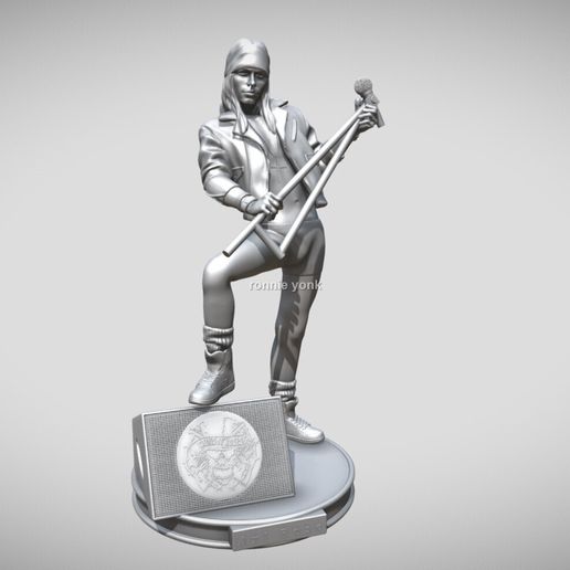 Axl Rose GNR - 3d printing