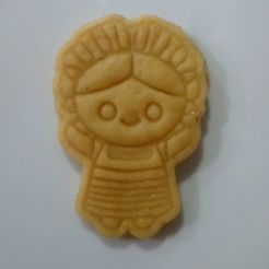 adelita (2).jpg Archivo STL Adelita cookie cutter・Modelo imprimible en 3D para descargar