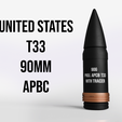 T33_APBC_3.1.png T33 APBC (Боеприпасы M26 Pershing WW2)