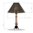 lamp-021-001 v3-d22.png Lights Lampshade tabletop v021 for real 3D print