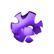 piece_3.stl Spherical Puzzle