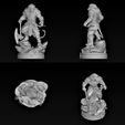 pathfinder-2e-catfolk-fighter-5.jpg Catfolk Fighter Statue- Pathfinder 2e