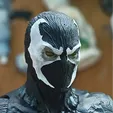 Spawn-Kopfskulptur für Actionfiguren