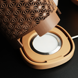 100mm_Asanoha-Superellipse-Lamp-4.png Kumiko Asanoha Lamp / 2 Versions / LED KIT 001