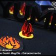 4.jpg Cthulhu Death May Die board game enhancements 3D Print Fire