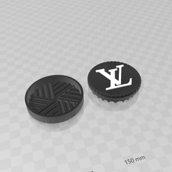 STL file Louis Vuitton Purse Tealight・Template to download and 3D  print・Cults