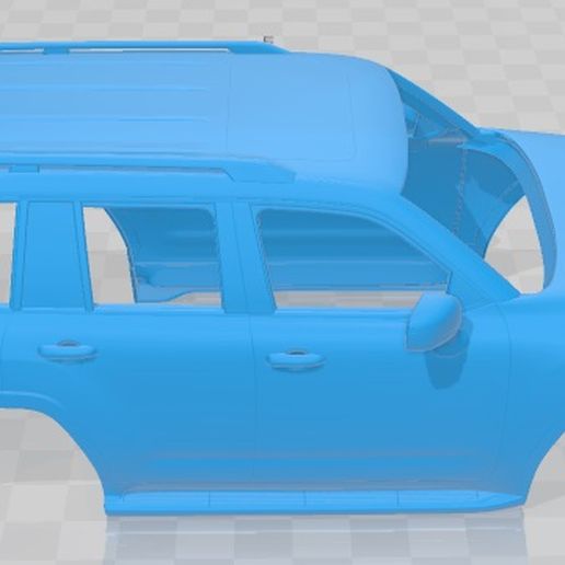 Descargar Archivo Toyota Land Cruiser 300 2022 Printable Body Car • Objeto Imprimible En 3d ・ Cults