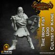 Cultist-Udo-D.jpg The Iron Fists - Cultists of Kane - Set of 11 (32mm scale, Pre-supported miniature)