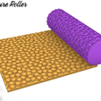 r6.png Roller Texture Polymer Clay /Textures Candy Corn Polymer Clay Texture Rollers/ Digital STL File* File For Use In A 3D Printer