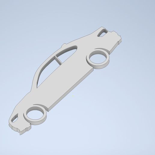 BMW E92 Keychain 3D model