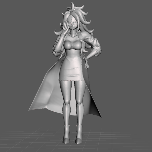 Android 21 (Human form) Dragon Ball Model - 3D model önizlemesi