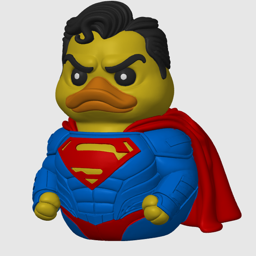 Rubber Duck - Superman DC - 3D print