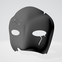 Cracked-Phantom-Mask-1.png Cracked Phantom Mask - STL File
