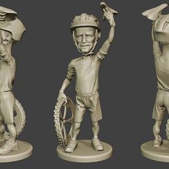 Joe-Biden-Cyclist-Meme-0000.jpg 3D file Joe Biden Cyclist Meme・3D printer model to download