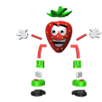 3.png Sammy Strawberry - Print A Toons