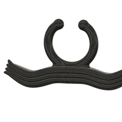 Male-jewel-septum-06 v3-02.png Download STL file fake nose hook FAKE NIPPLE PIERCING "mustache father" Female Male Septum Barbaella male Non-Piercing Body Jewellery Bondage Weight maleJ-06 3d print cnc • 3D print object, Dzusto