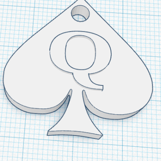 QOS Necklace 3D model