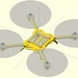 copter_above.jpg Foldable Nano Quadcopter FNQ220 (parametric OpenSCAD)