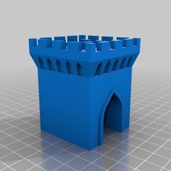 b01a5ae28a2d747497a3602fa861672a.png Скачать бесплатный файл STL basic castle • Проект с возможностью 3D-печати, iq300