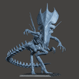 1.png ALIENS ALIEN QUEEN XENOMORPH - EXTREMELY HIGH DETAILED MESH - ICONIC STOWAWAY POSE - HIGH POLY STL FOR 3D PRINTING - BY GAMEQRAFT