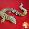 MainImage.png Dragon Aquarius Gold and Silver articulated and flexible in place