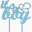 Foto-its-a-Boy.png Tortenaufleger ITS A BOY