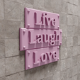 lll2.png Live Laugh Love wall decor