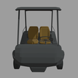 Low_Poly_Golfing_Car_Render_04.png Low Poly golf cart // Design 01