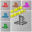 6822a033-9426-41c2-b003-b7042d773138.jpg PlayStation PS5 Logo Insert - Quick 4 min print!