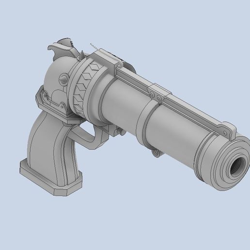 League of Legends: Arcane - Jinx Zap Zap Blaster 3D model