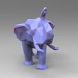 untitled.181.png Elephant Low Poly