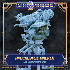 Apocalypse-Walker-Cults.png STL file Apocalypse Walker - Star Pharaohs・3D print model to download, Star_Pharaoh_Foundry