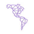 pieza1MAPA.STL STL file World Map・3D printing design to download