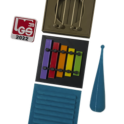 25.png Archivo STL gratis KIT MUSICAL - ADAPTADO・Modelo imprimible en 3D para descargar