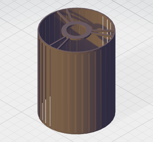 Lampe-unten.png Lampshade Light cylinder for E27 Open design with slits