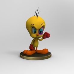 twetty.jpg Twetty Boxer- Fanart