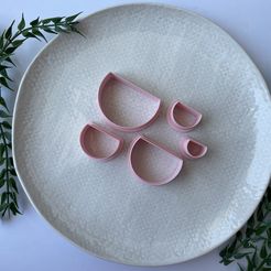 IMG_2904.jpg Cut Circle Polymer Clay Cutter - 5 Sizes - PC143