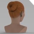 untitled.163.jpg Beautiful redhead woman bust ready for full color 3D printing TYPE 6