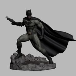 ZBrush-Document.jpg Archivo STL Modelo imprimible en 3D de Batman・Modelo de impresión 3D para descargar