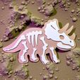 2-1-4.jpg TriceratopsDinosaur Puzzle Toy 3D Print – Skeleton Assembly Model – Educational Printable STL