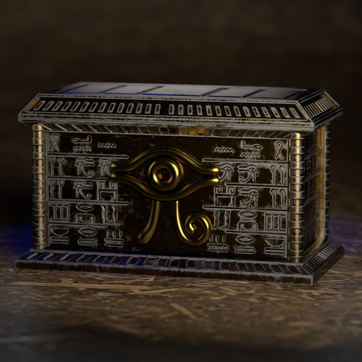 3D STL Model  Yu-Gi-Oh! Inspired Card Storage Urn Box STL File for 3D  printingCults