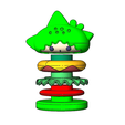 3.png Introducing the Adorable Kawaii Strawberry Bunny Dismantlable Burger - A Fun and Whimsical 3D Printing Project!